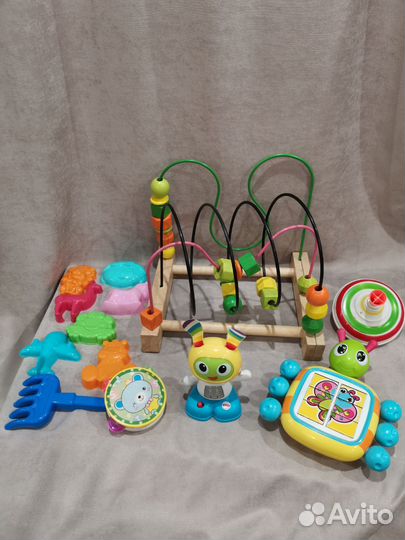 Fisher Price робот мини Бибо и ещё