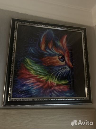 Алмазная вышивка готовая работа