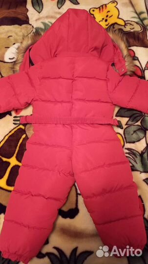 Зимний комбинезон для девочки 92