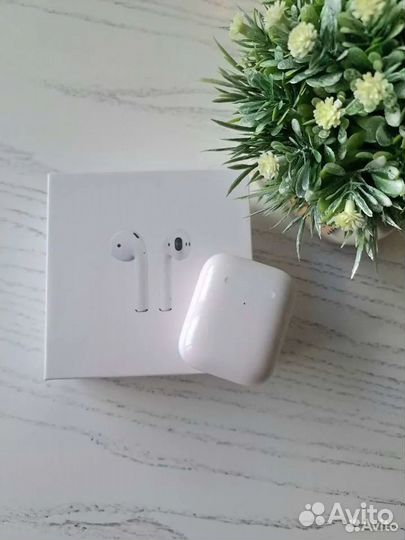 Беспроводные наушники apple airpods 2