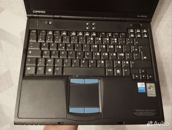 HP Compaq Evo N620c легенда