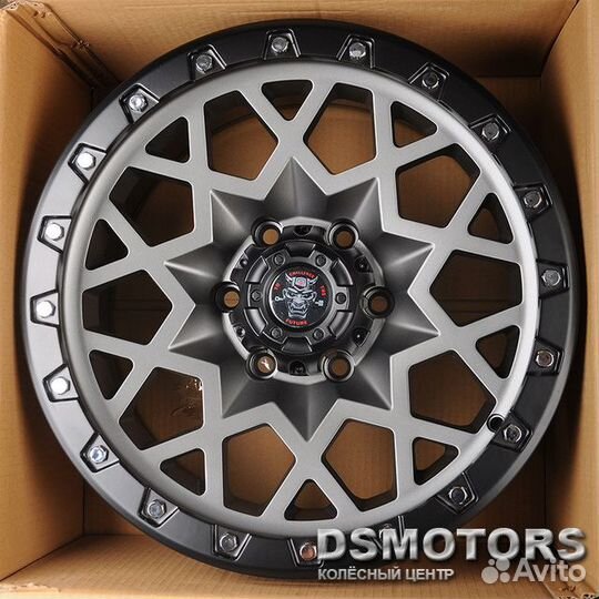 Диски JT245-7 9/17 6x139.7 ET0 d110.1 matt gunmeta