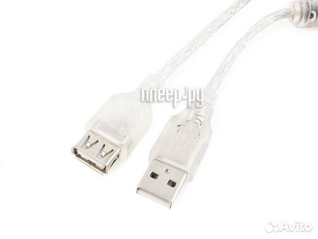 Gembird Cablexpert Pro USB2.0 AM/AF 2m Transpa