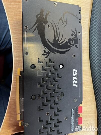 Видеокарта MSI GTX 1080