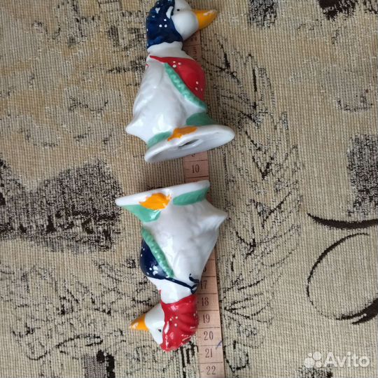 Уточка фарфор