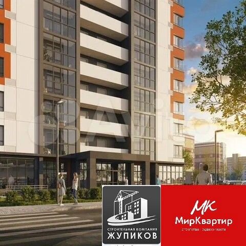 2-к. квартира, 73,1 м², 6/17 эт.