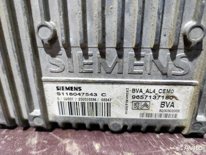 Блок управления АКПП Peugeot 206