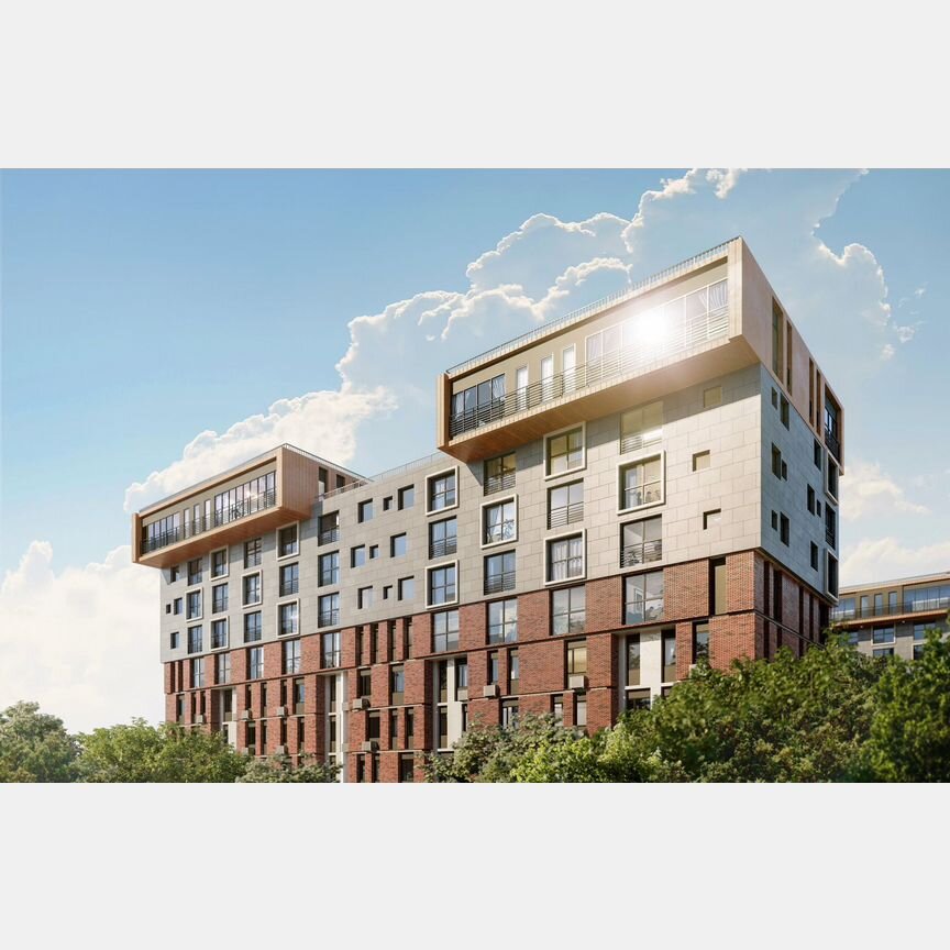 1-к. квартира, 53,4 м², 10/10 эт.