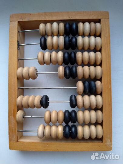 Счеты детские,деревянные СССР