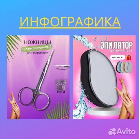 Инфографика для карточек на wildberries