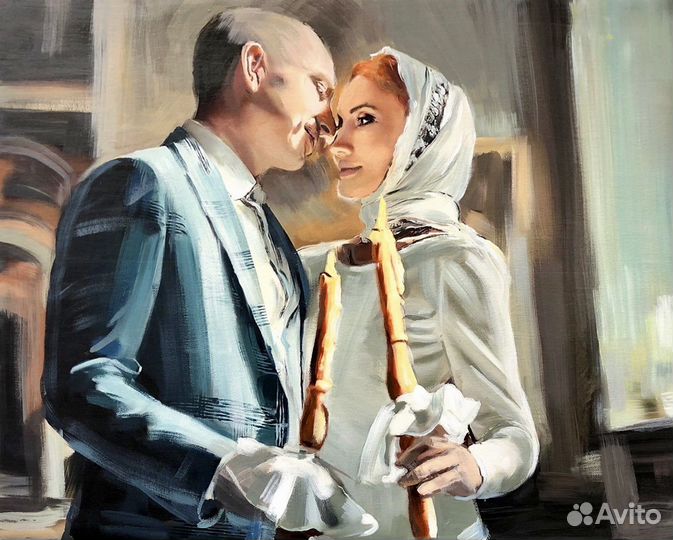 Портрет маслом на заказ
