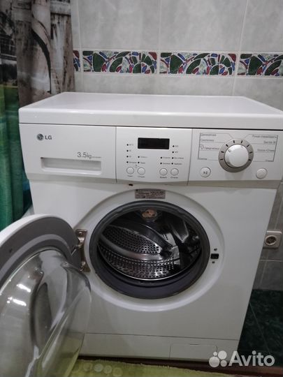 Стиральная машина бу lg 3,5 кг