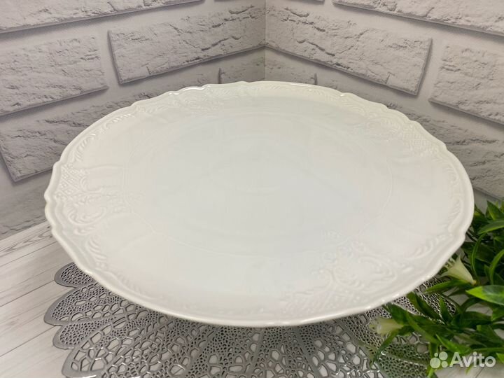 Блюдо для торта 32см. недекорированный Bernadotte