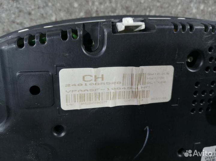 Панель приборов Nissan Qashqai