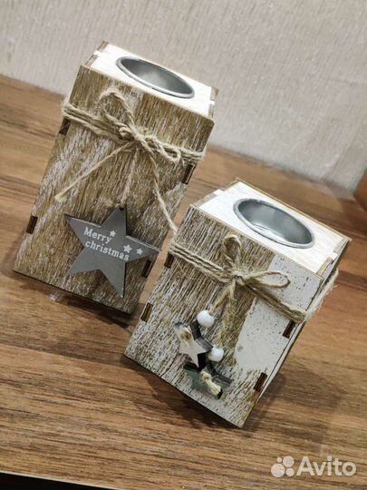 Подсвечник новогодний