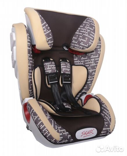 Автокресла siger ART индиго isofix LUX 9-36 кг