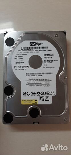 Western Digital 320gb wd3200aajs