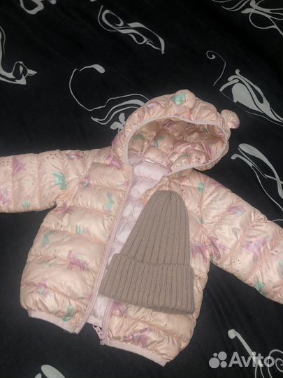 Продам куртку демисезонную на девочку 80