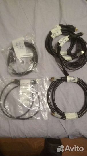 Кабели hdmi, minihdmi, DVI, dvihdmi, VGA