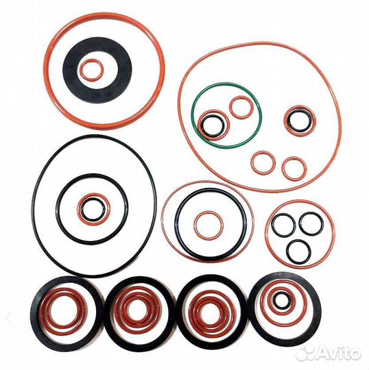 Кольца резиновые к-т на двигатель shacman howo (LE