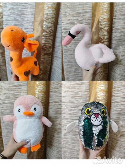 Мягкие игрушки новые