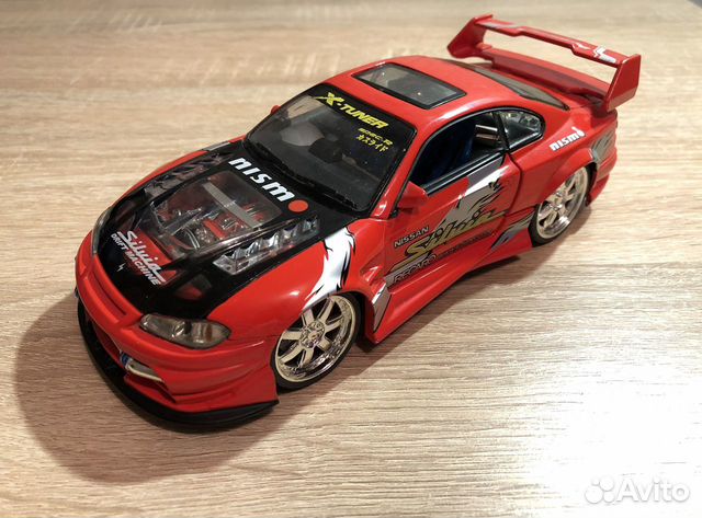 Модель 1:24 Nissan Silvia s15 «kentoys» купить в Москве по