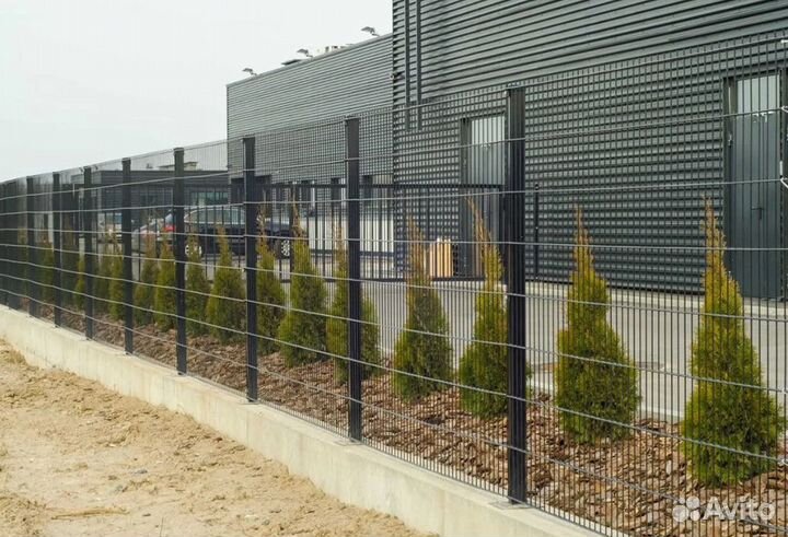 Забор металлический для дома под ключ