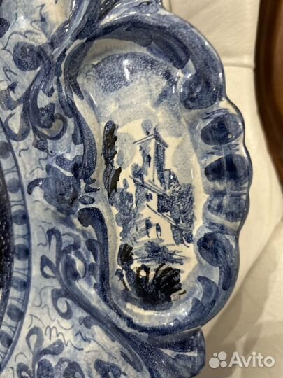 Блюдо антикварное