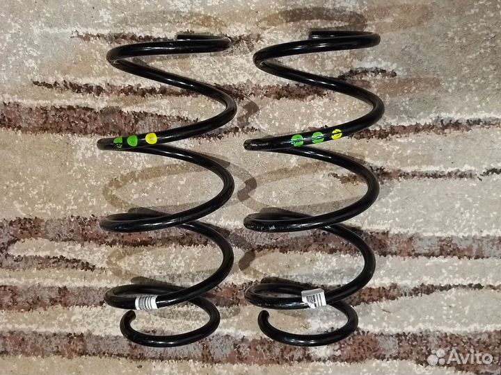 Новая пара передних пружин Skoda Kodiaq