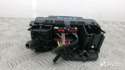 Блок управления печки и климат-контроля skoda octa