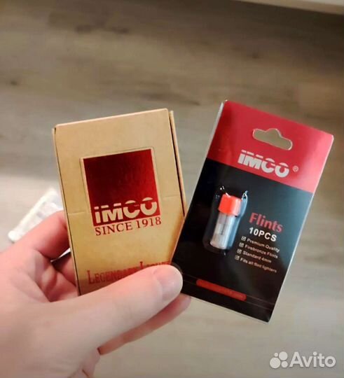 Зажигалки imco 6700+кремний+фитиль