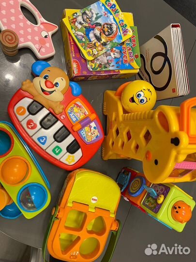 Развивающие игрушки пакетом