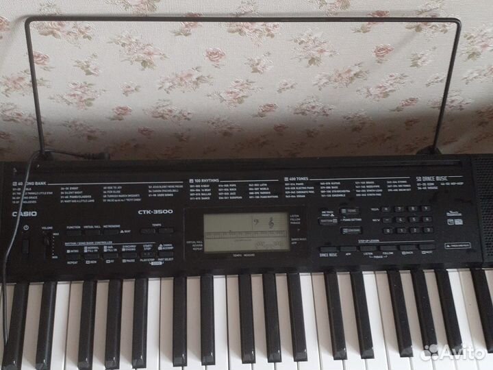 Синтезатор casio ctk 3500