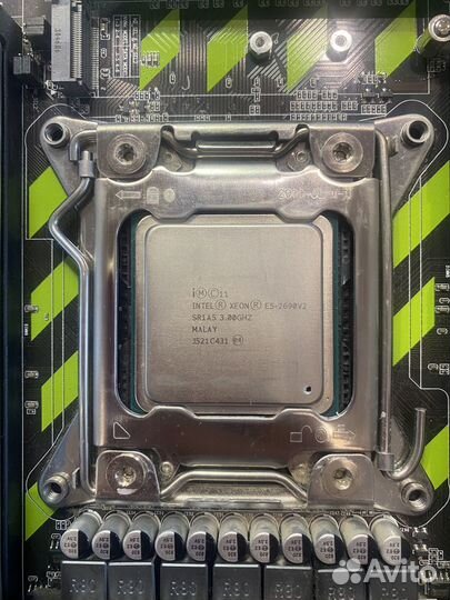 Материнская плата с процессором xeon e5 2690 v2