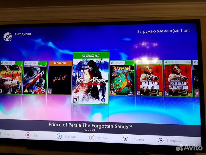 Xbox 360e 500гб +1 геймад прошитый фрибут +70игр