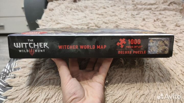 Witcher 3 World Map Puzzle 1000 Pcs