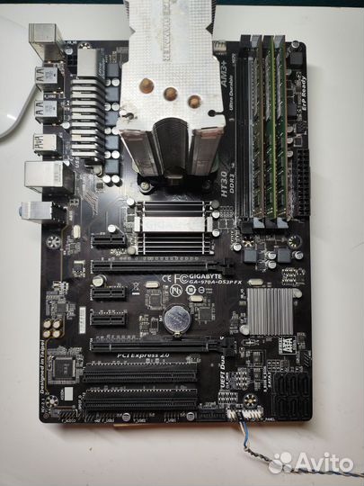 Материнская плата Gigabyte am3+ ddr3