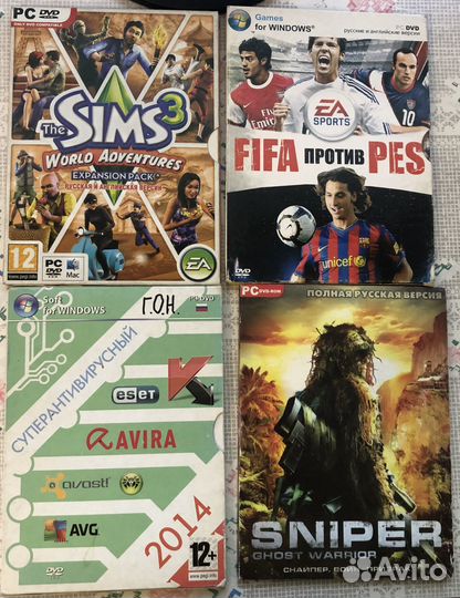 Игры для пк на дисках