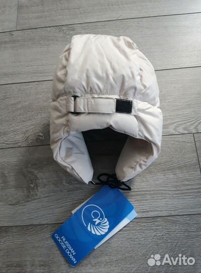 Зимняя шапка-ушанка Bask (пух), р.55-56