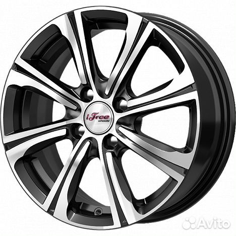 R15 4x100 6J ET35 67,1 iFree Апероль Блэк Джек