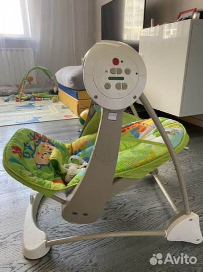 Детские качели- Шезлонг электронные