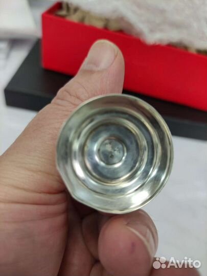 Серебряные рюмки ссср, 875 проба, б/у