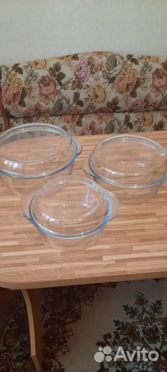 Посуда для микроволновки и духовки стекло