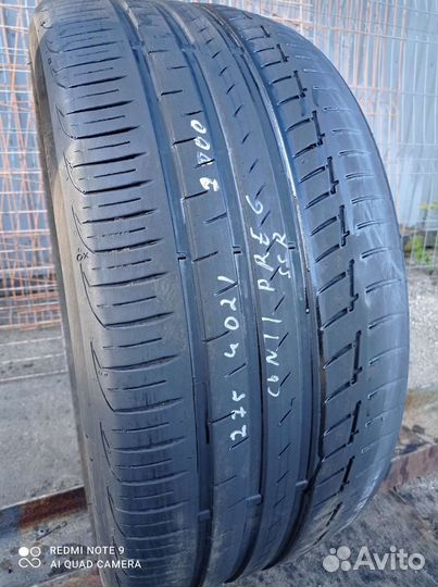 Continental PremiumContact 6 SSR 275/40 R21