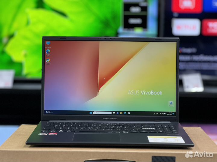 Новый Asus VivoBook Ryzen 5 7th 16G DDR5 SSD512g