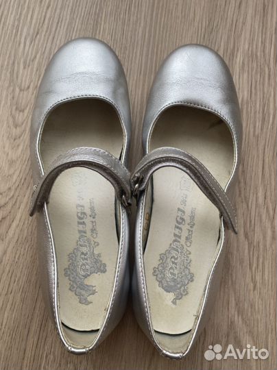 Туфли для девочки, натуральная кожа