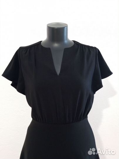 Новое чёрное мини платье Zara