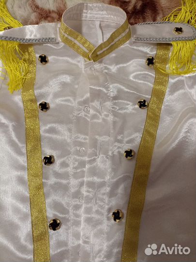 Карнавальный костюм офицера на мальчика 8-10 лет