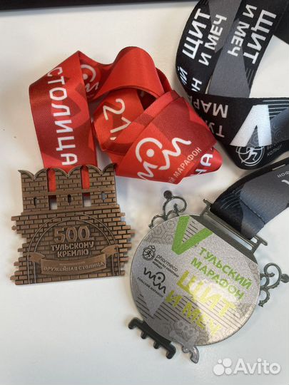 Медали с забегов