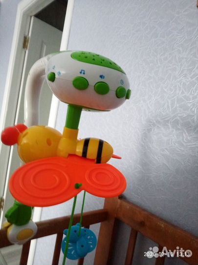 Мобиль на кроватку с проектором